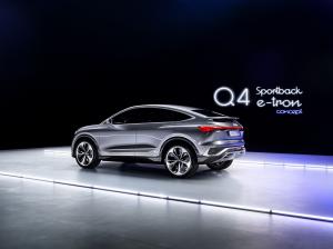 Audi Q4 Sportback e-tron Concept 2020 года 